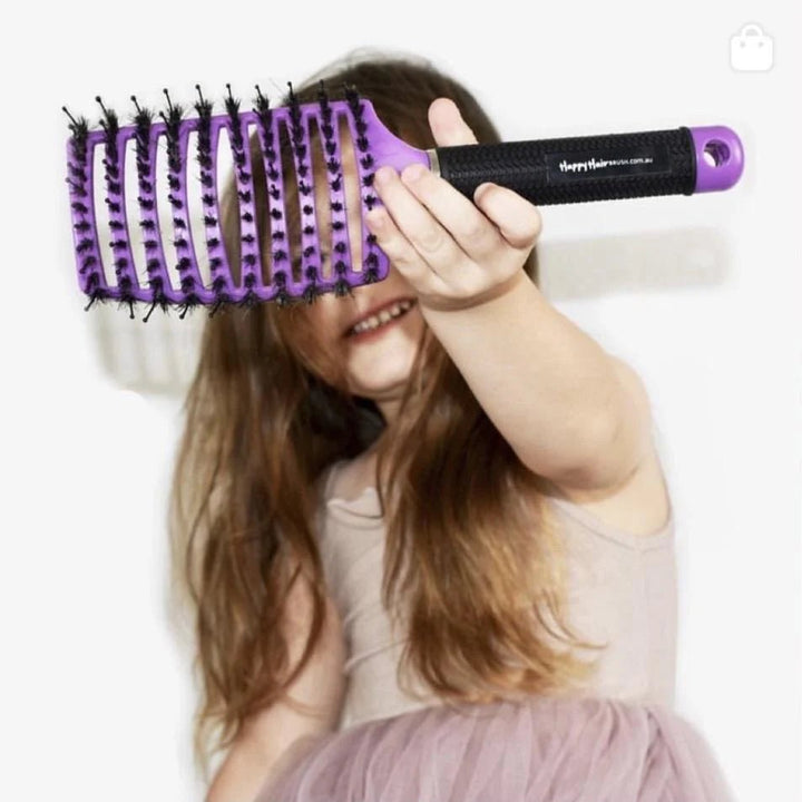 Sensory Happy Hair Brush - #HolaNanu#NDIS #creativekids