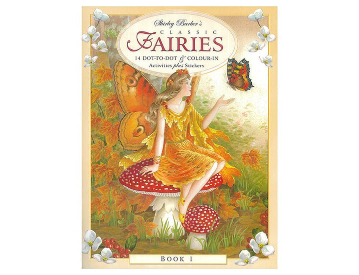 Shirley Barber Classic Fairies Colour - in & Sticker Book 3 - #HolaNanu#NDIS #creativekids