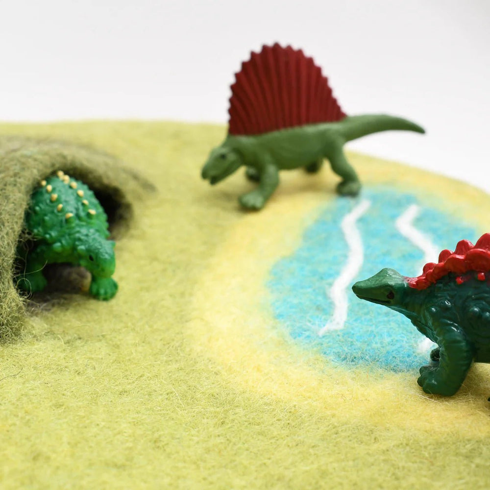Tara Treasures Dinosaur Land Play Mat Playscape - #HolaNanu#NDIS #creativekids