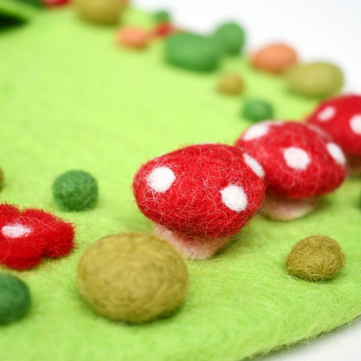 Tara Treasures Fairy Toadstool Garden Play Mat Playscape - #HolaNanu#NDIS #creativekids