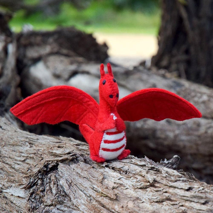 Tara Treasures Felt Dragon Toy - #HolaNanu#NDIS #creativekids