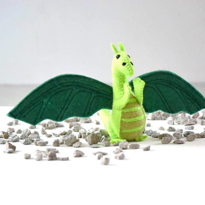 Tara Treasures Felt Dragon Toy - #HolaNanu#NDIS #creativekids