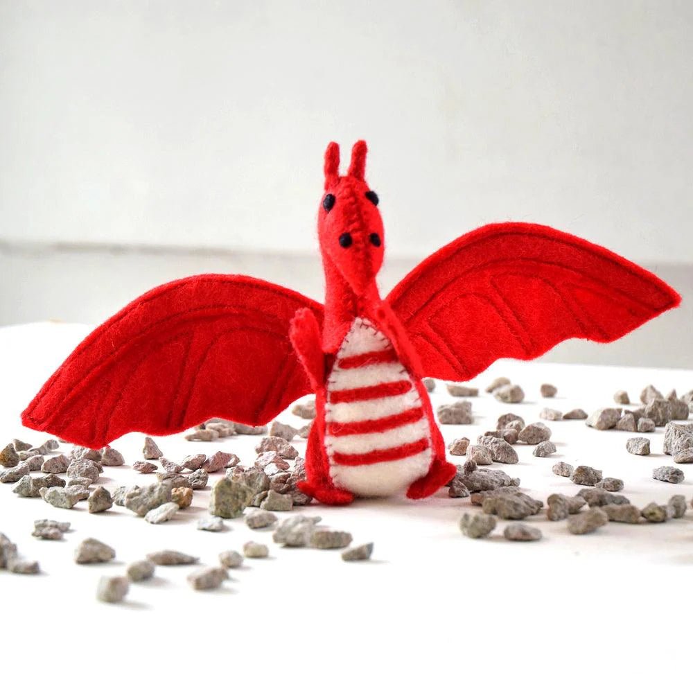 Tara Treasures Felt Dragon Toy - #HolaNanu#NDIS #creativekids