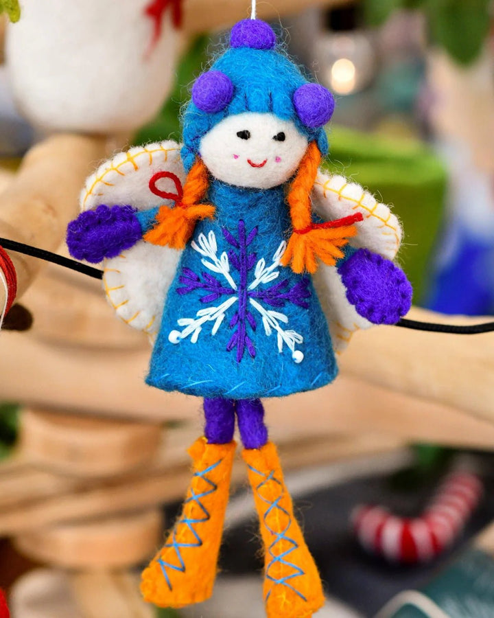 Tara Treasures Felt Fairy - Blue Dress - #HolaNanu#NDIS #creativekids