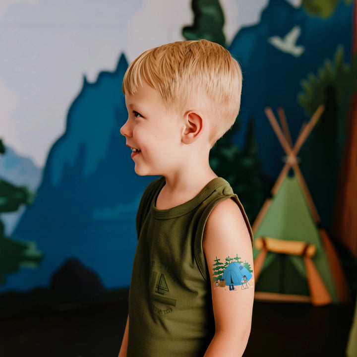 Ducky Street Tent Temporary Tattoos