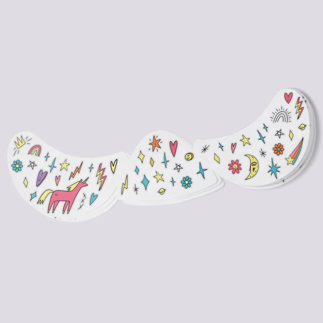 Ducky Street Freckles Temporary Tattoos - Unicorns