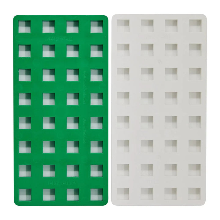 Plus Plus Toys BIG Baseplate White & Green