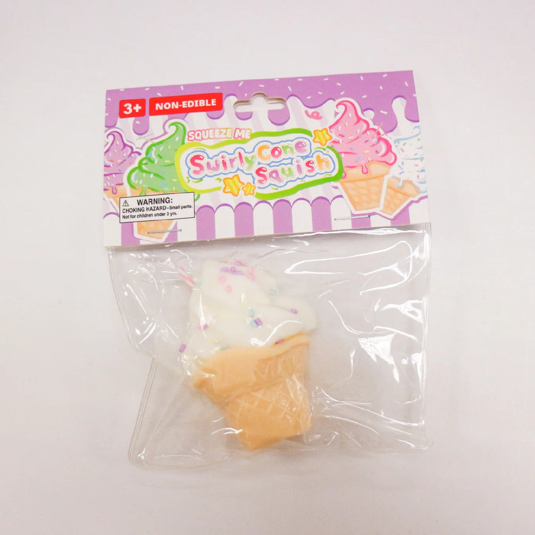 Swirly Cone Squishy Toy