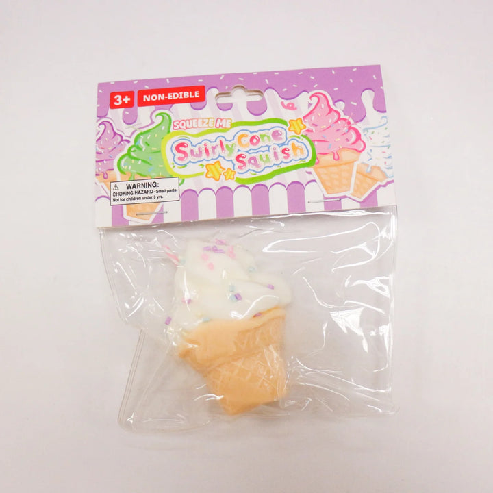 Swirly Cone Squishy Toy