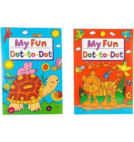 2PK A4 Kids My Fun Dot to Dot Activity Book Teaching Number Drawing Connect Line Game - #HolaNanu#NDIS #creativekids