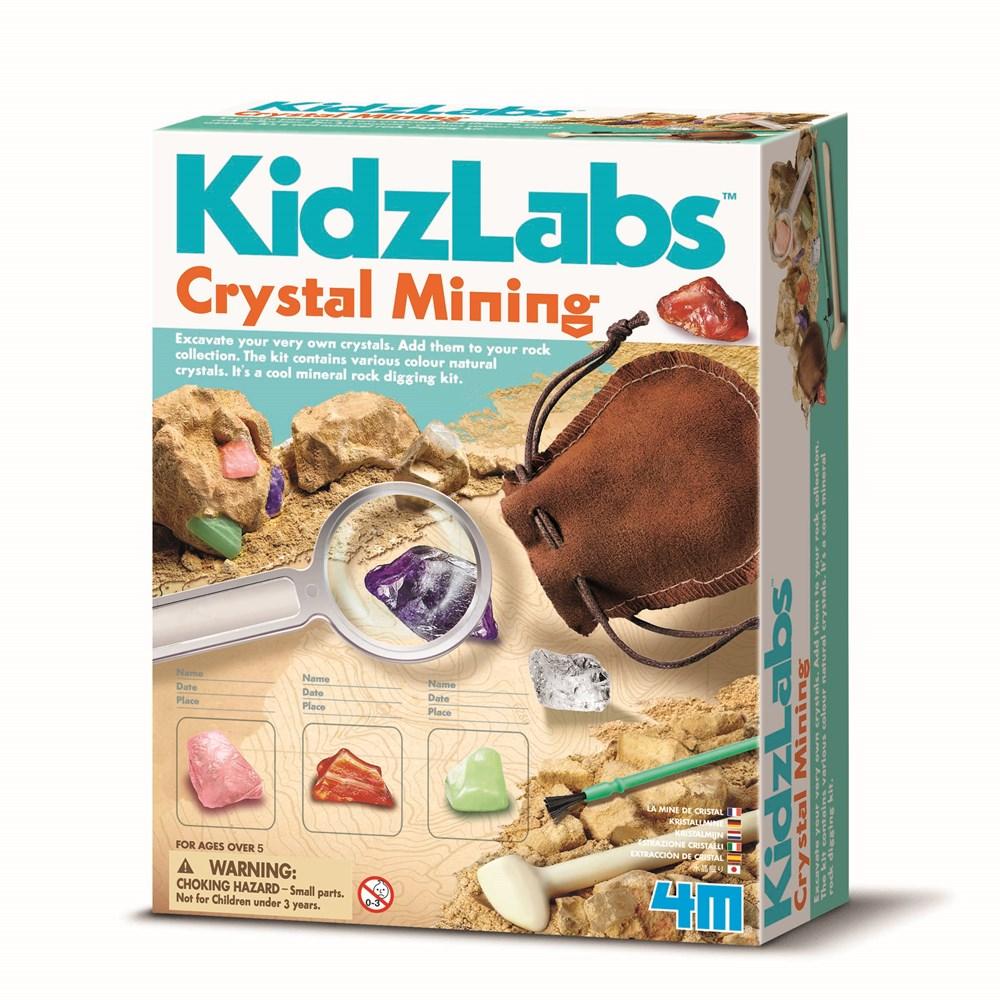 4M KidzLabs Crystal Mining - #HolaNanu#NDIS #creativekids