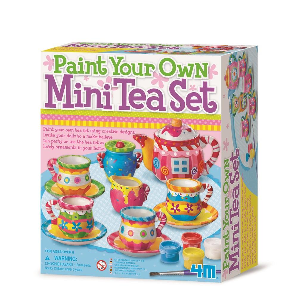4M - Paint Your Own Mini Tea Set - #HolaNanu#NDIS #creativekids