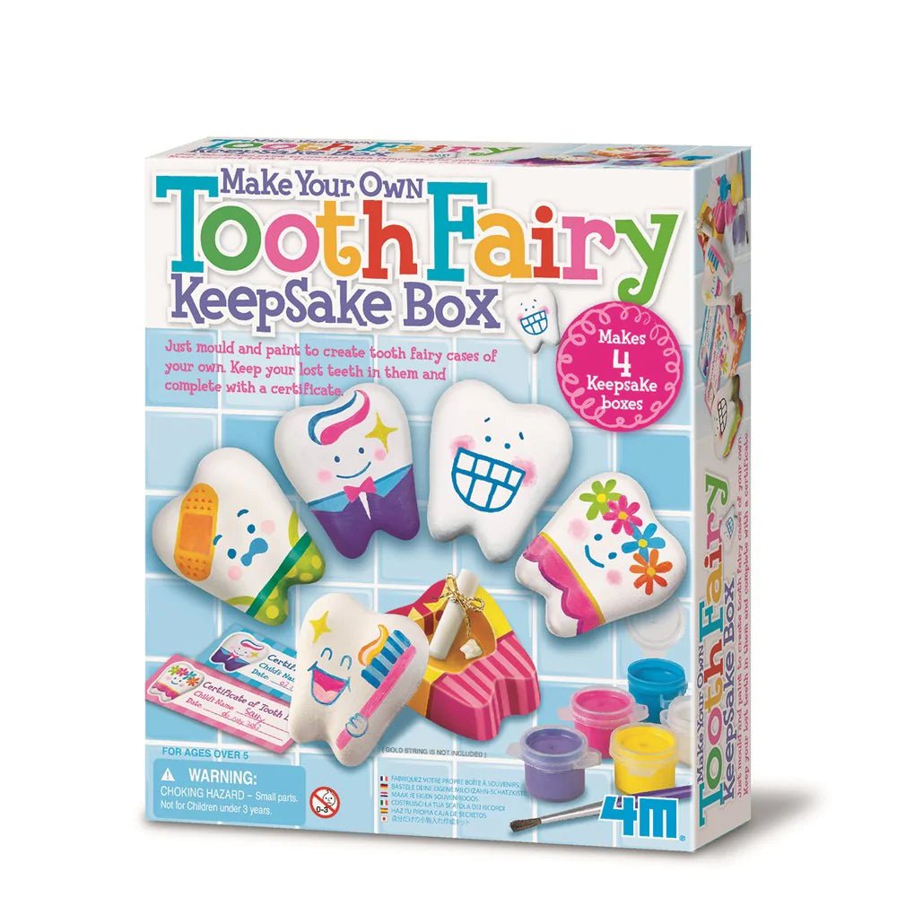 4M - Tooth Fairy Keepsake Box - #HolaNanu#NDIS #creativekids