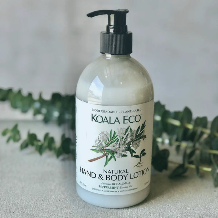 Koala Eco Hand & Body Lotion - Rosalina and Peppermint Essential Oil