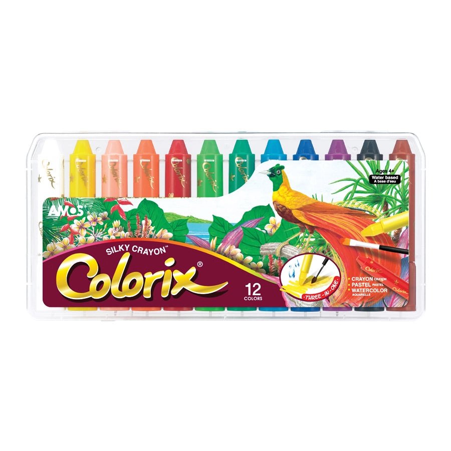 Amos Colorix Crayons - 12 Pack - #HolaNanu#NDIS #creativekids