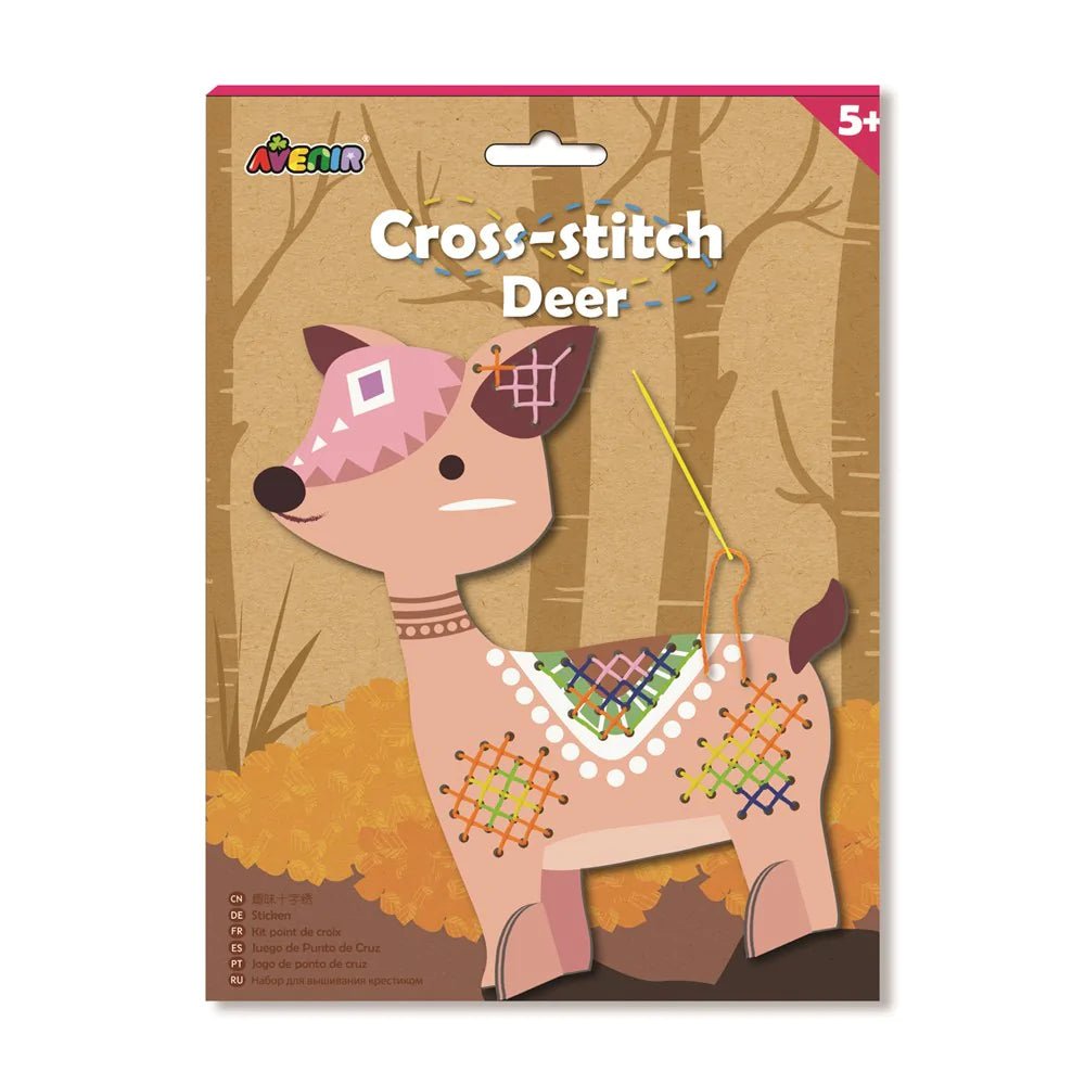 Avenir - Cross Stitch - Deer - #HolaNanu#NDIS #creativekids