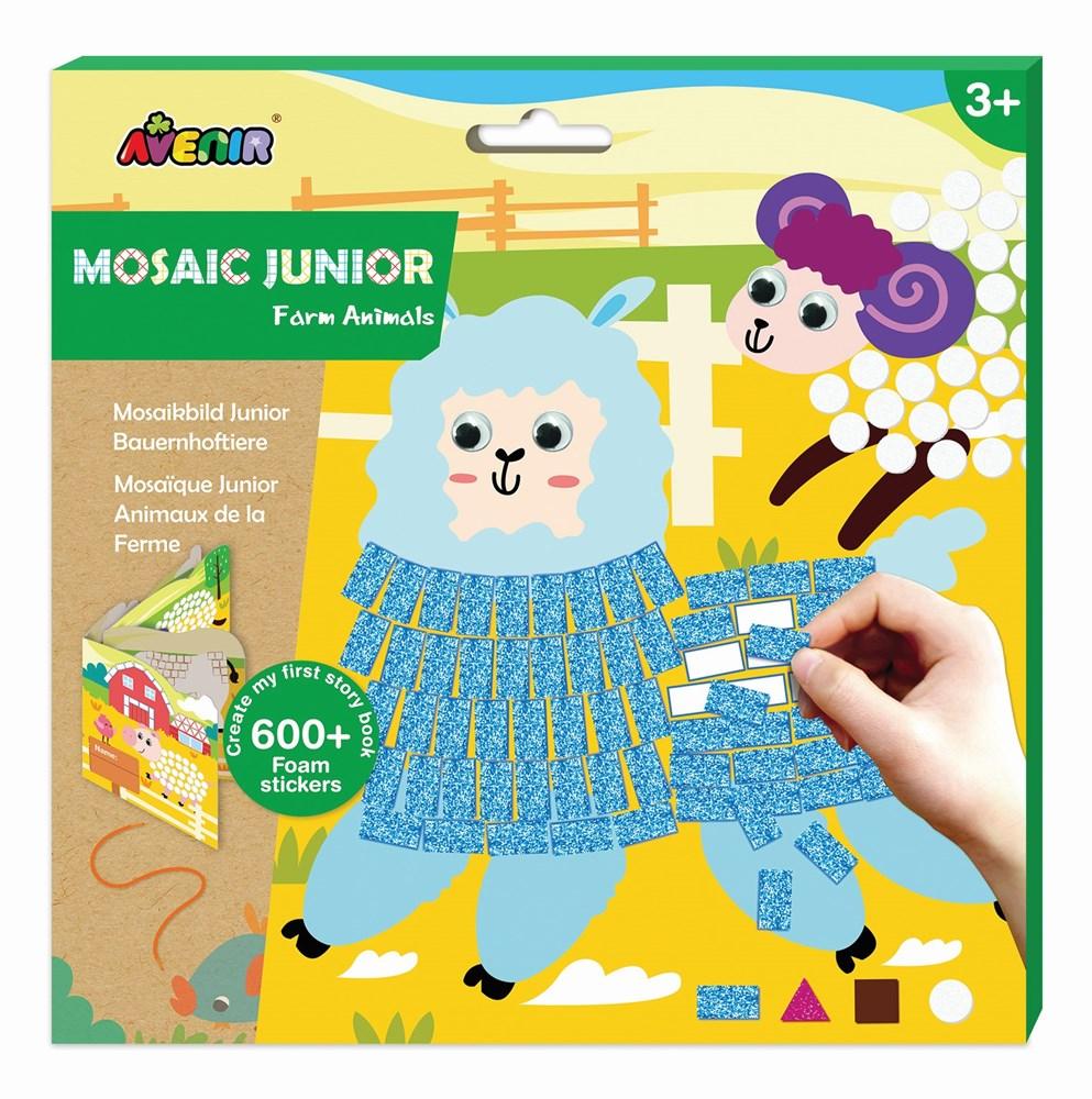 Avenir Mosaic Junior - Farm Animals - #HolaNanu#NDIS #creativekids
