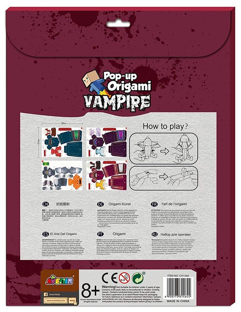 Avenir Popu-Up Origami - Vampire - #HolaNanu#NDIS #creativekids