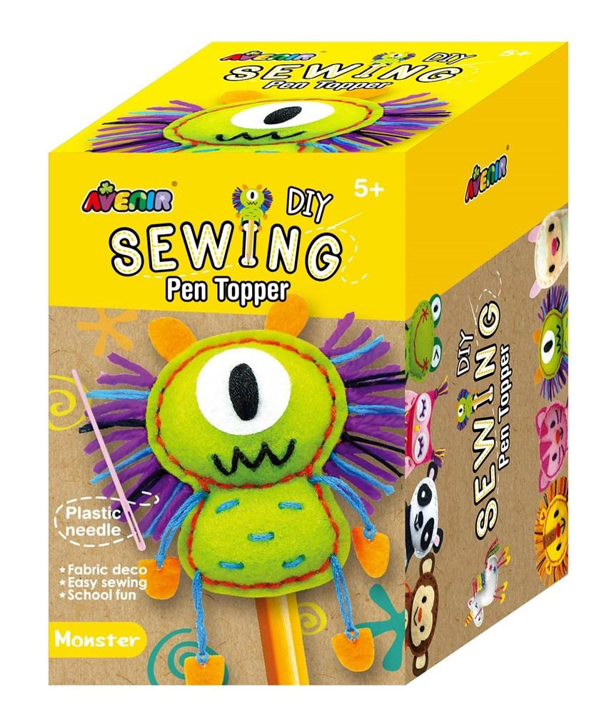 Avenir Sewing - Pen Topper - Monster - #HolaNanu#NDIS #creativekids
