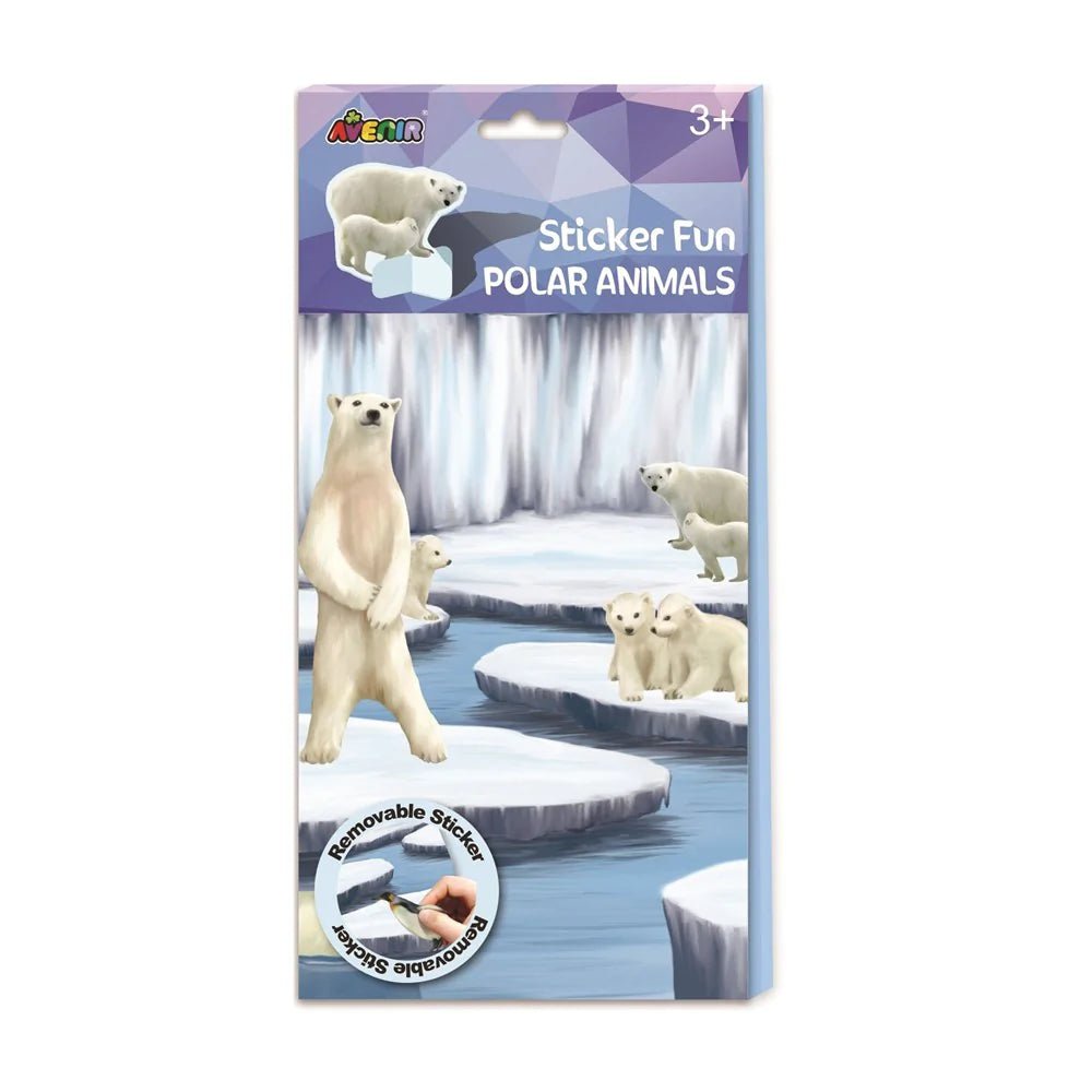 Avenir Sticker Fun - Polar Animals - #HolaNanu#NDIS #creativekids