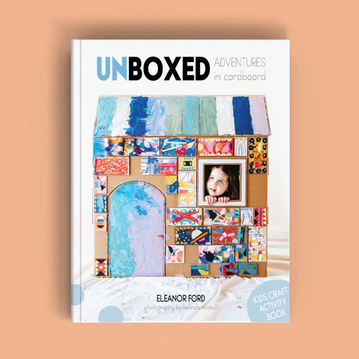 BEST SELLER Unboxed - Adventures In Cardboard Book - #HolaNanu#NDIS #creativekids