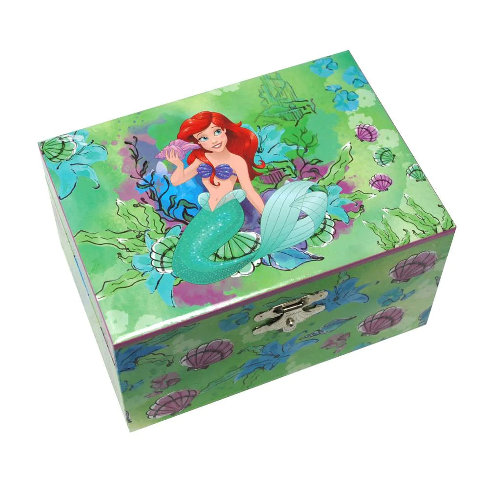 Pink Poppy The Little Mermaid Music Box & Jewellery Storage Box