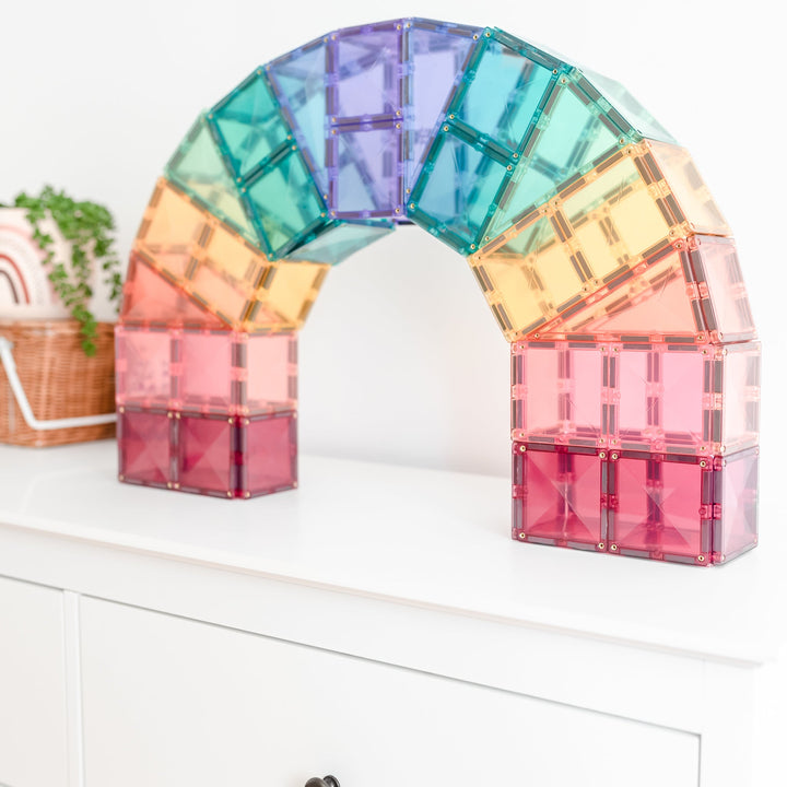 Connetix Tiles Pastel Mega Pack - 202 pieces - #HolaNanu#NDIS #creativekids