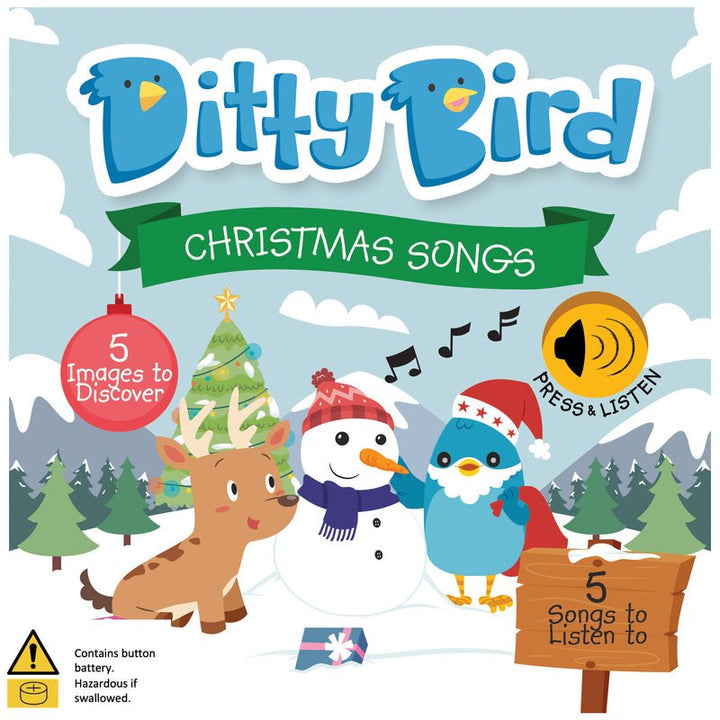 Ditty Bird Christmas Songs Board Book - #HolaNanu#NDIS #creativekids