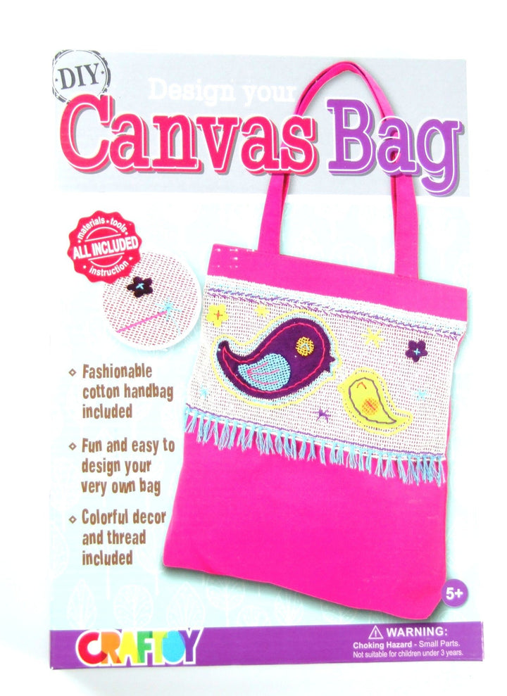 DIY Design Your Canvas Bag - #HolaNanu#NDIS #creativekids