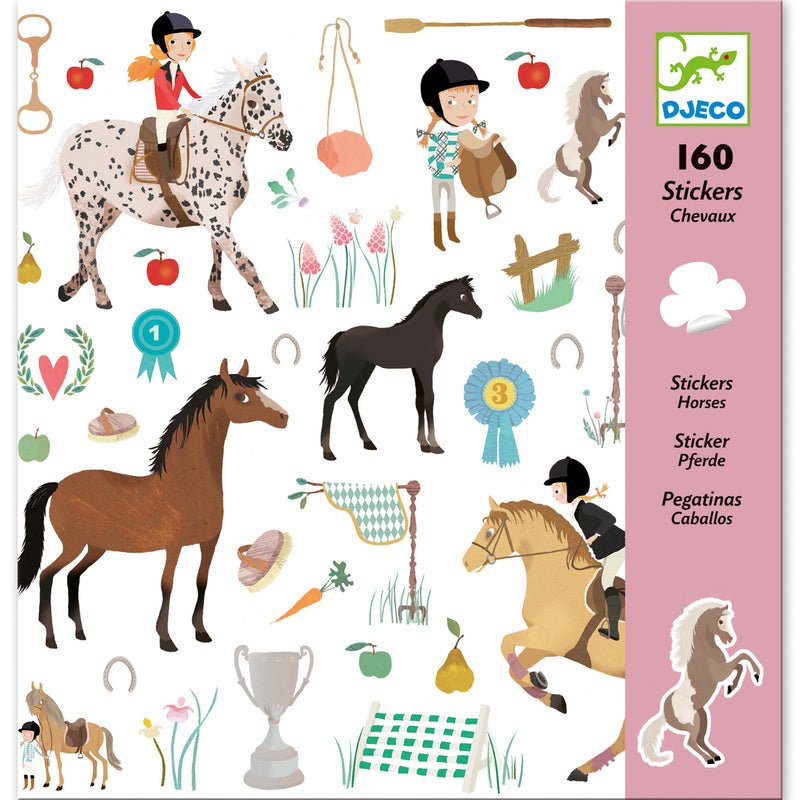 Djeco Horse Stickers - #HolaNanu#NDIS #creativekids