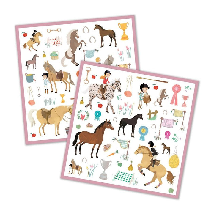 Djeco Horse Stickers - #HolaNanu#NDIS #creativekids