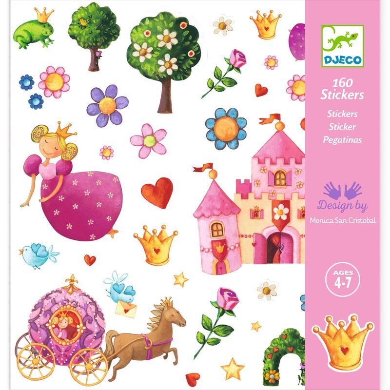 Djeco Princess Marguerite Stickers - #HolaNanu#NDIS #creativekids