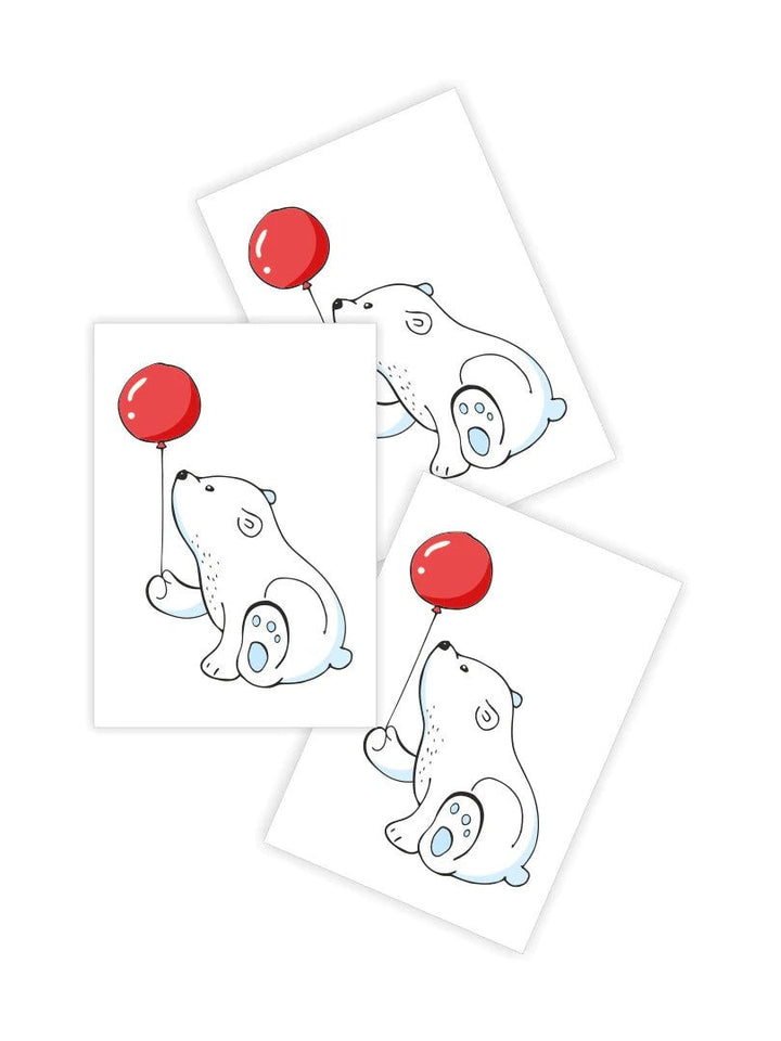 Ducky Street Bear Cub Temporary Tattoos - #HolaNanu#NDIS #creativekids