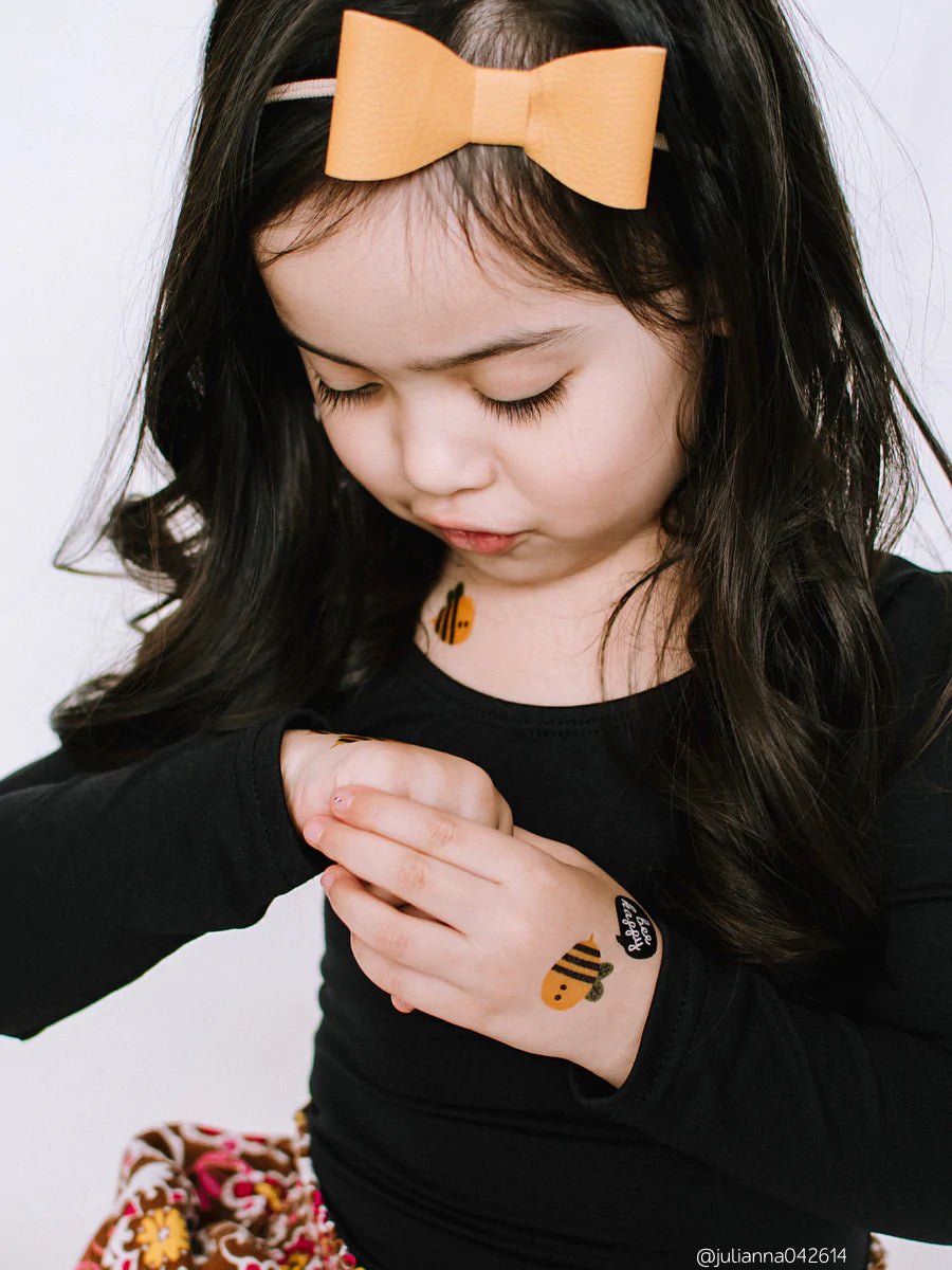 Ducky Street Bee Happy Temporary Tattoos - #HolaNanu#NDIS #creativekids