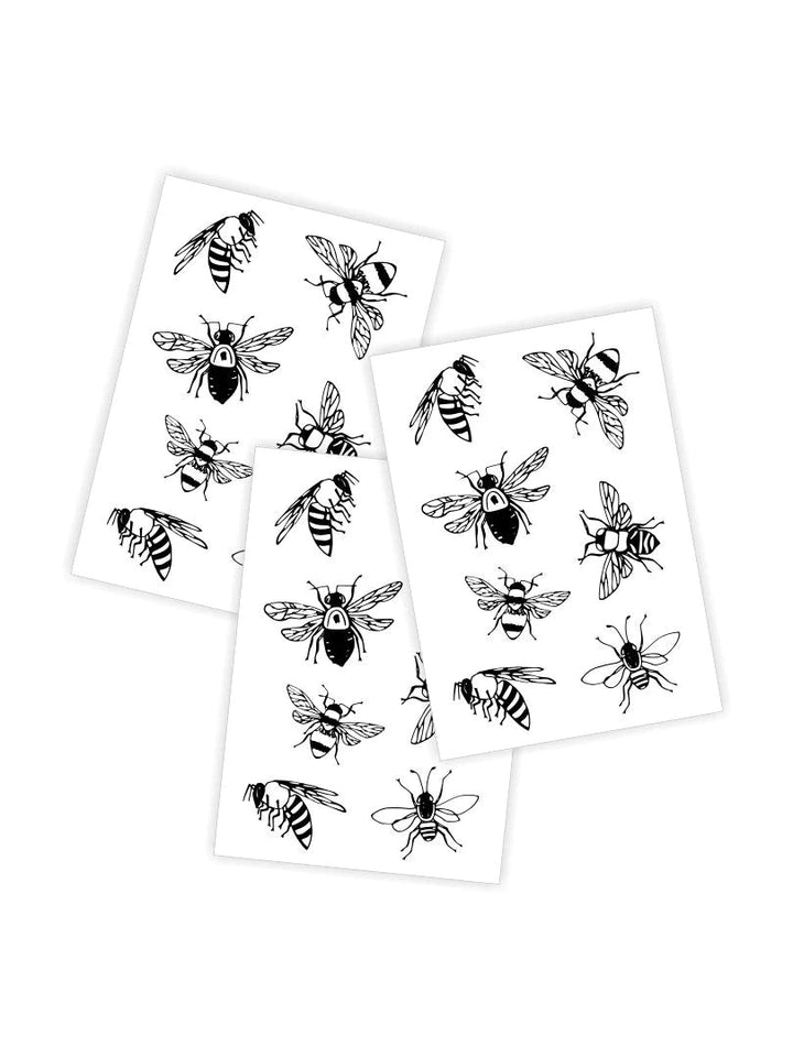 Ducky Street Bees Temporary Tattoos - #HolaNanu#NDIS #creativekids