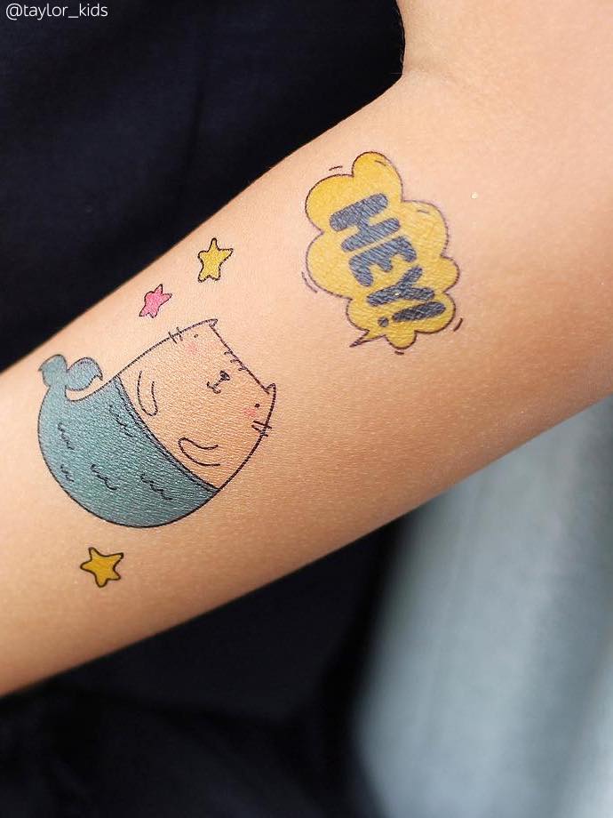 Ducky Street Cats Temporary Tattoos - #HolaNanu#NDIS #creativekids