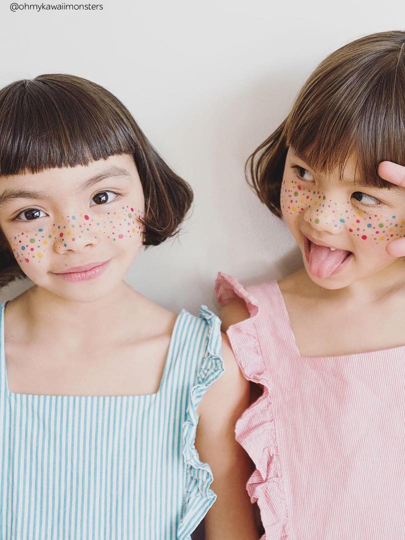 Ducky Street Confetti Freckles Temporary Tattoos - #HolaNanu#NDIS #creativekids