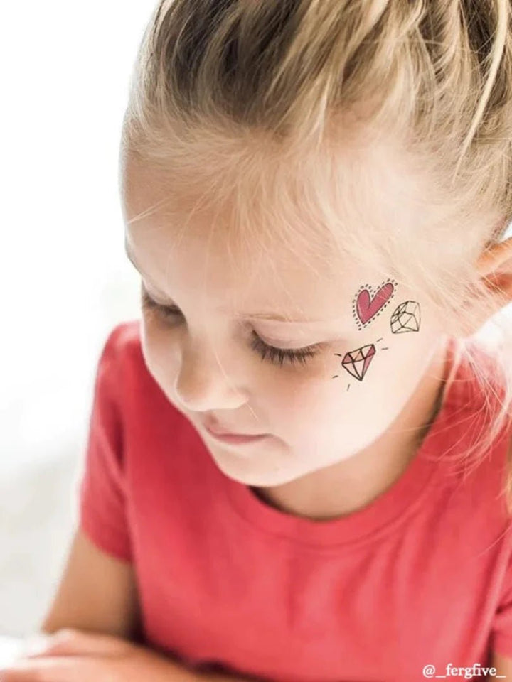 Ducky Street Diamonds Temporary Tattoos - #HolaNanu#NDIS #creativekids