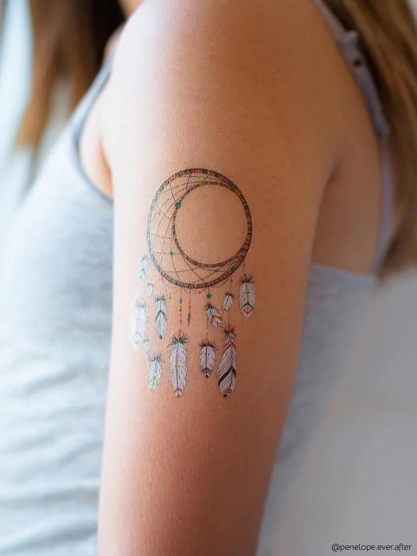 Ducky Street Dream Catcher Temporary Tattoos - #HolaNanu#NDIS #creativekids