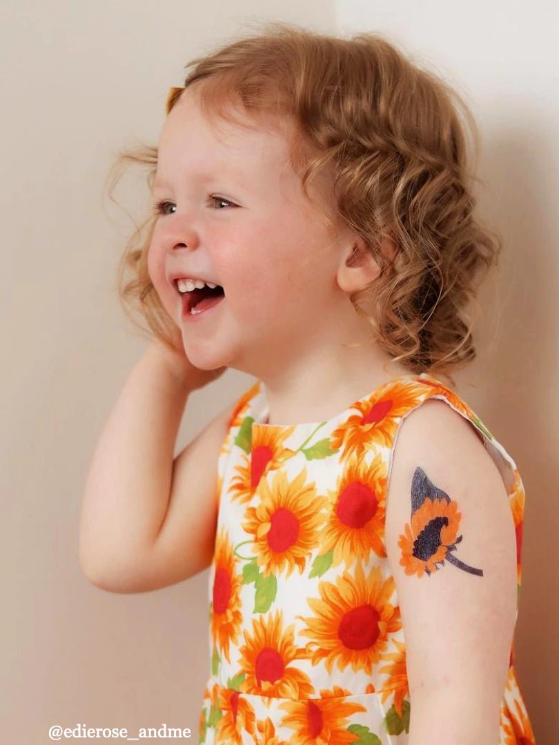 Ducky Street Flowers & Herbs Temporary Tattoos - #HolaNanu#NDIS #creativekids