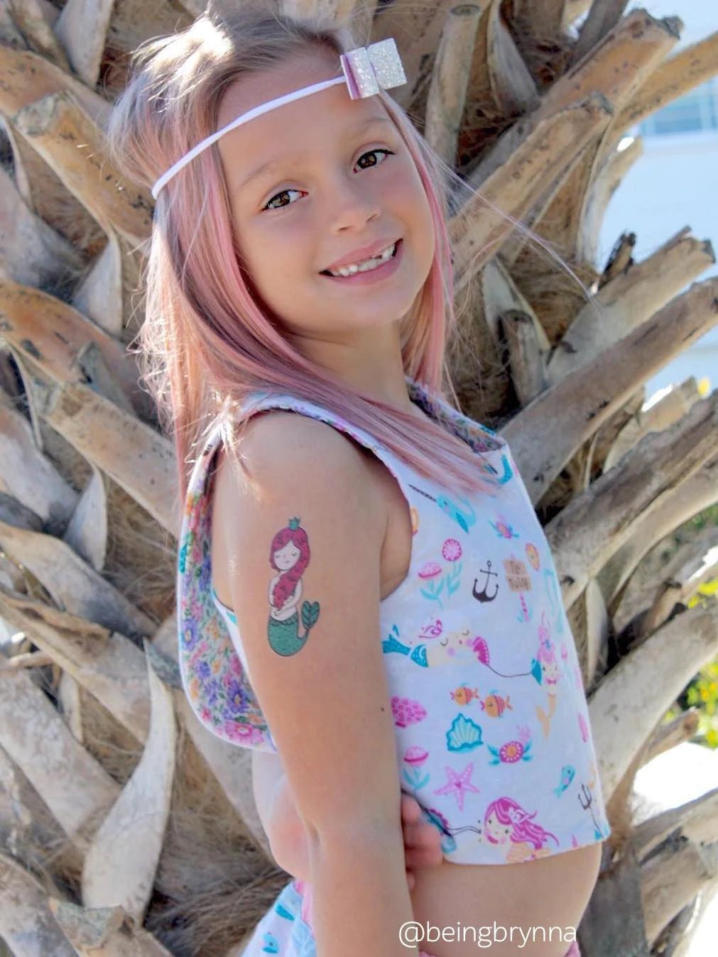 Ducky Street Little Mermaid Temporary Tattoos - #HolaNanu#NDIS #creativekids