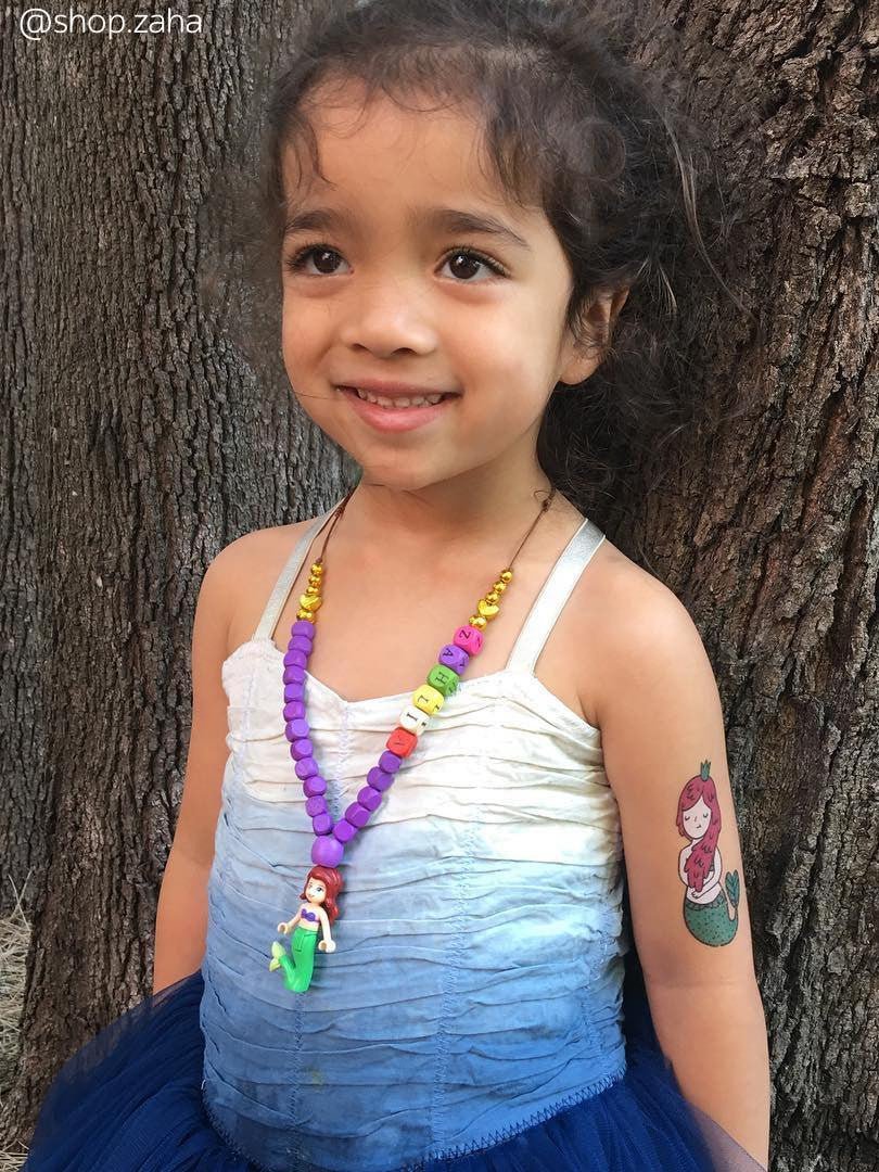 Ducky Street Little Mermaid Temporary Tattoos - #HolaNanu#NDIS #creativekids