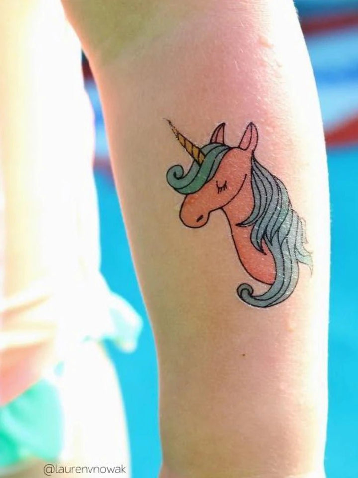 Ducky Street Magic Unicorns Temporary Tattoos - #HolaNanu#NDIS #creativekids