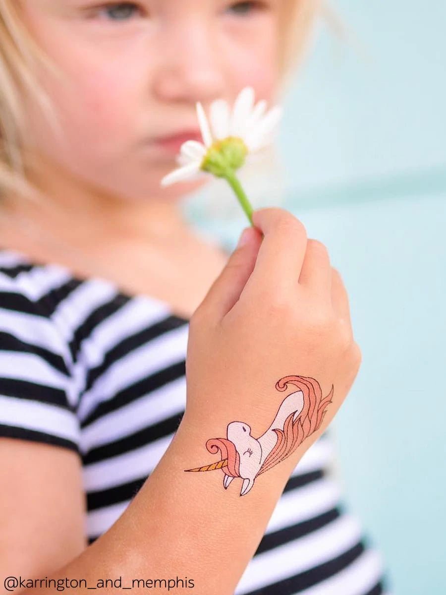 Ducky Street Magic Unicorns Temporary Tattoos - #HolaNanu#NDIS #creativekids