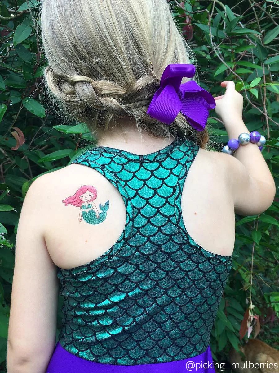 Ducky Street Mermaids Temporary Tattoos - #HolaNanu#NDIS #creativekids