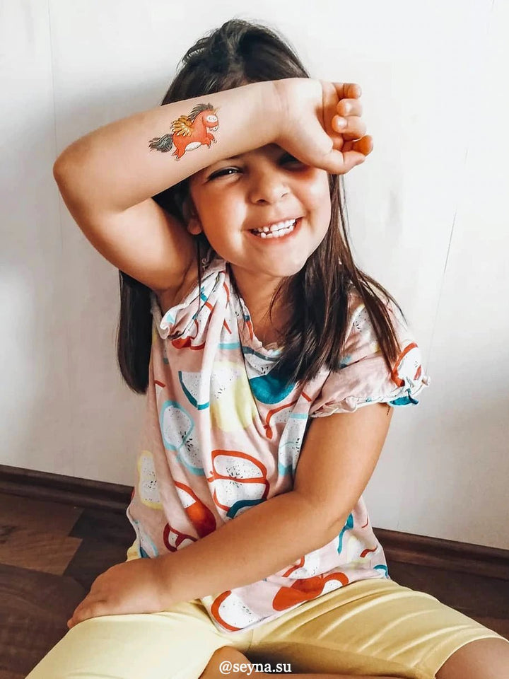 Ducky Street Rainbow Unicorns Temporary Tattoos - #HolaNanu#NDIS #creativekids
