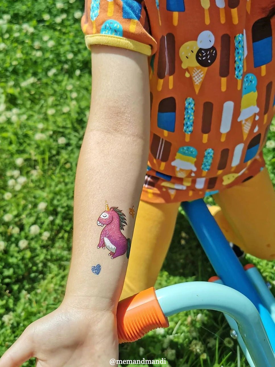 Ducky Street Rainbow Unicorns Temporary Tattoos - #HolaNanu#NDIS #creativekids