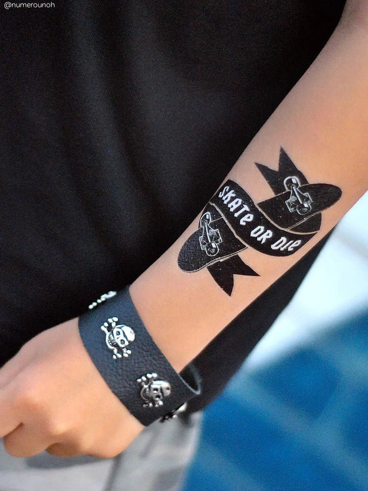 Ducky Street Skate Or Die Temporary Tattoo - #HolaNanu#NDIS #creativekids