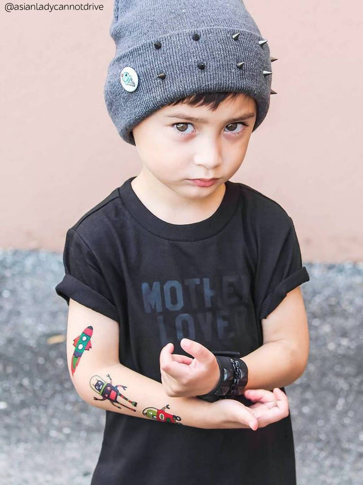 Ducky Street Space Adventures Temporary Tattoos - #HolaNanu#NDIS #creativekids