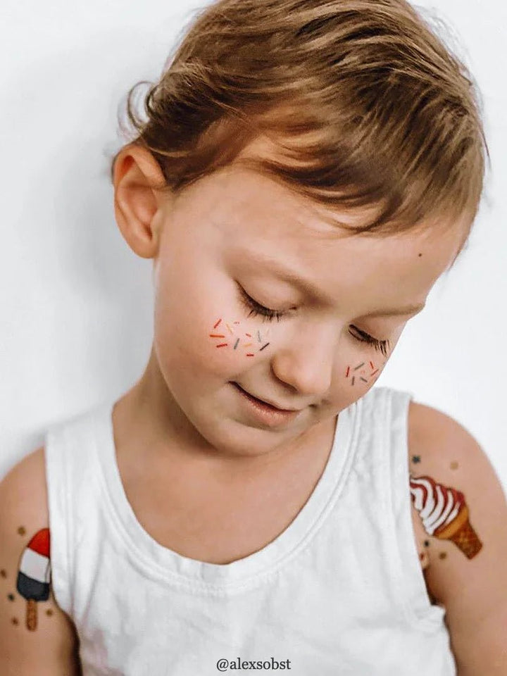 Ducky Street Sprinkle Freckles Temporary Tattoos - #HolaNanu#NDIS #creativekids